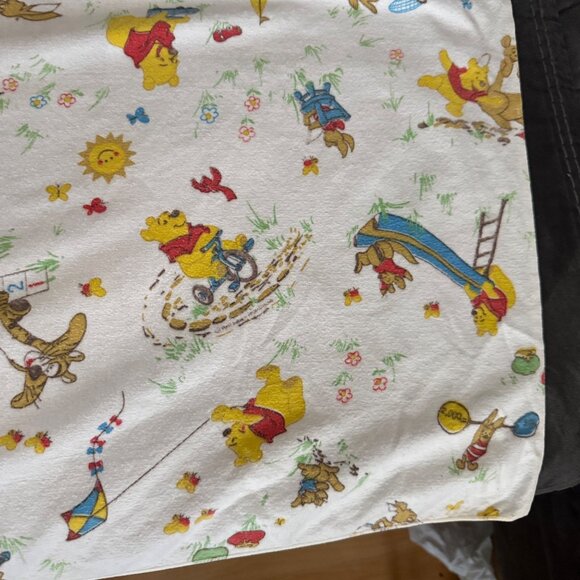 Winnie The Pooh Vintage Baby Receiving Blanket - Picture 5 of 7